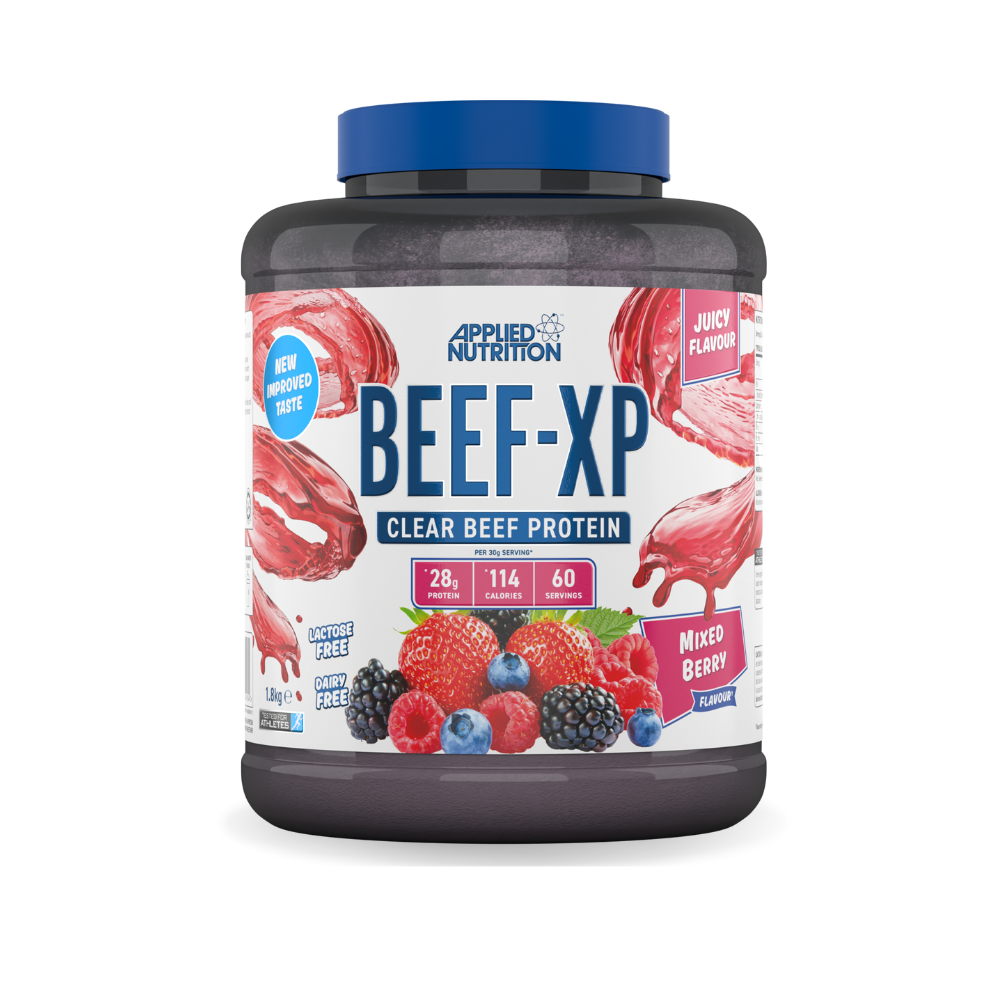 Isolat de protéines de bœuf Manzo Beef-XP Applied Nutrition (1,8 kg – 72 porz)