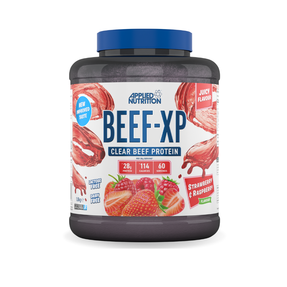 Isolat de protéines de bœuf Manzo Beef-XP Applied Nutrition (1,8 kg – 72 porz)