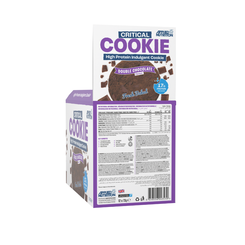APPLIED NUTRITION CRITICAL COOKIE Proteinkekse (Box 12x73g)