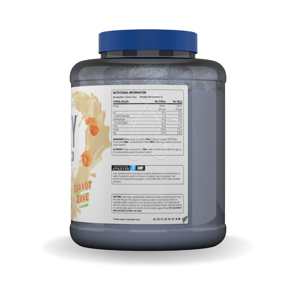 Protéines de lait de lait Critical Whey Applied Nutrition (2 kg – 67 porz.)