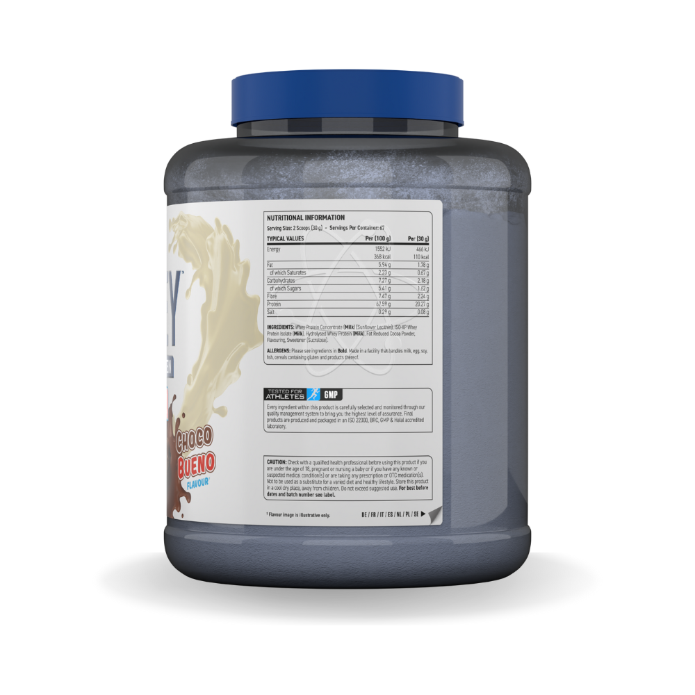 Protéines de lait de lait Critical Whey Applied Nutrition (2 kg – 67 porz.)