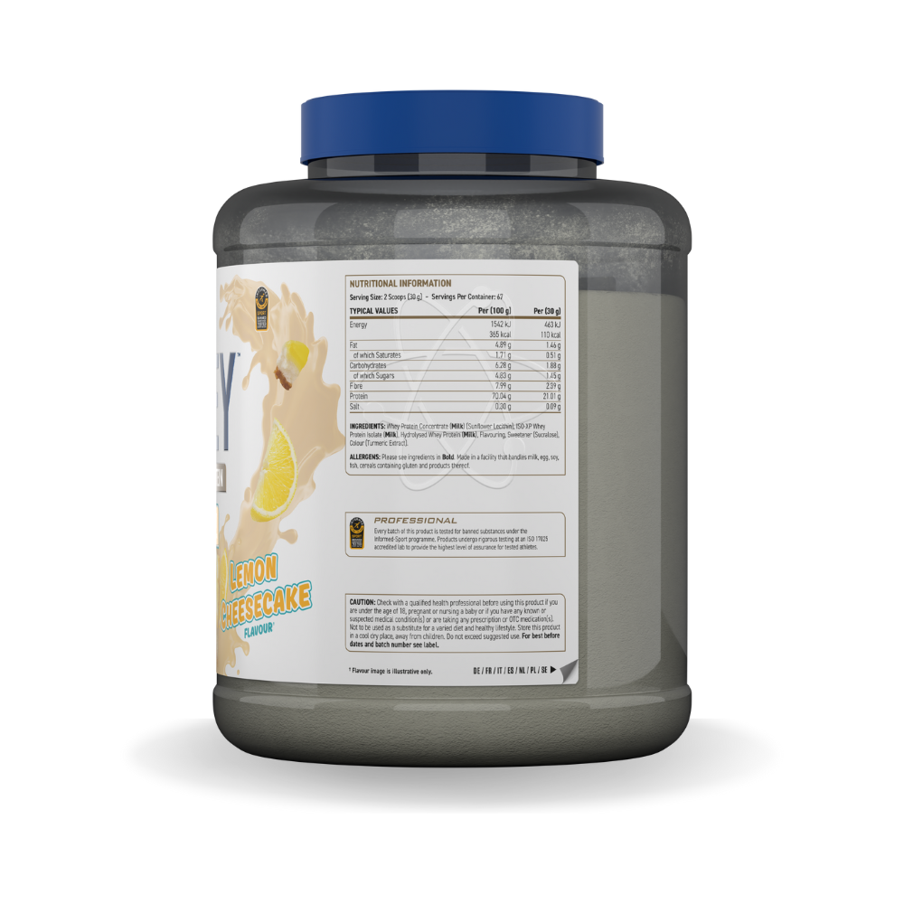 Protéines de lait de lait Critical Whey Applied Nutrition (2 kg – 67 porz.)