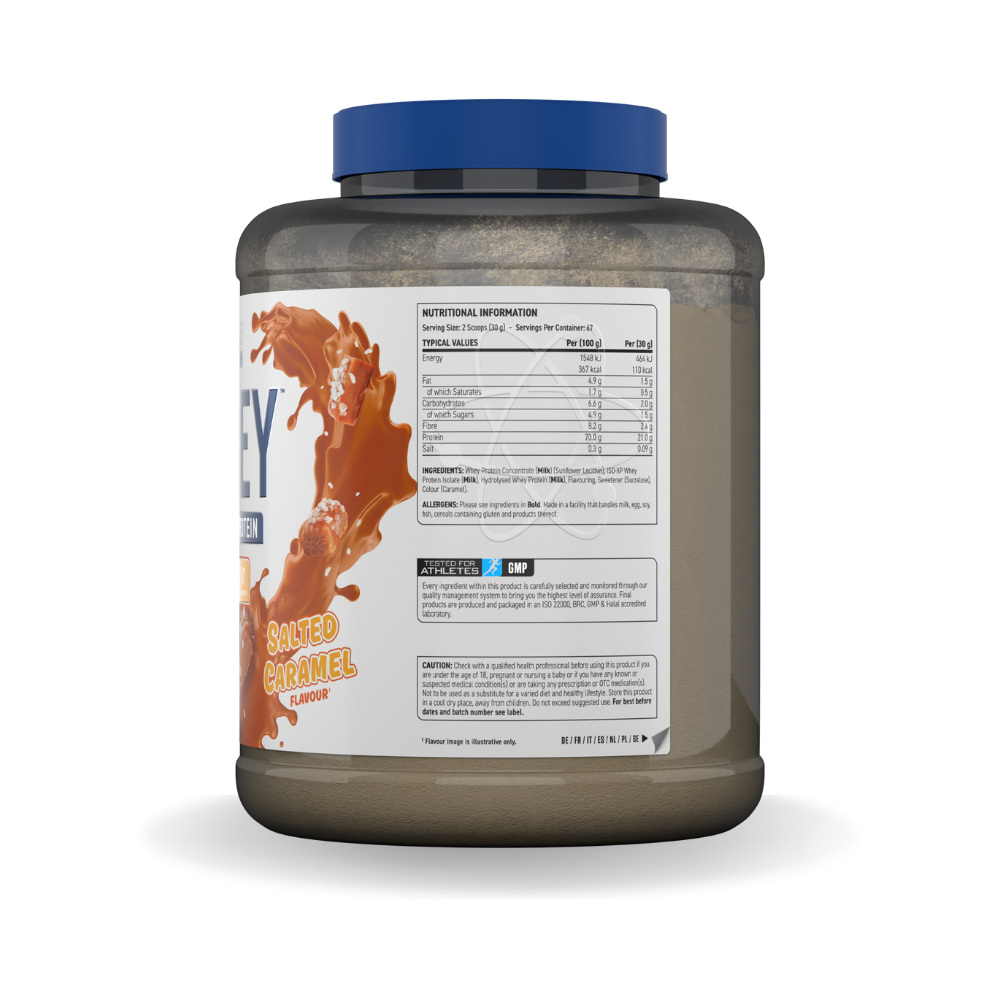 Protéines de lait de lait Critical Whey Applied Nutrition (2 kg – 67 porz.)
