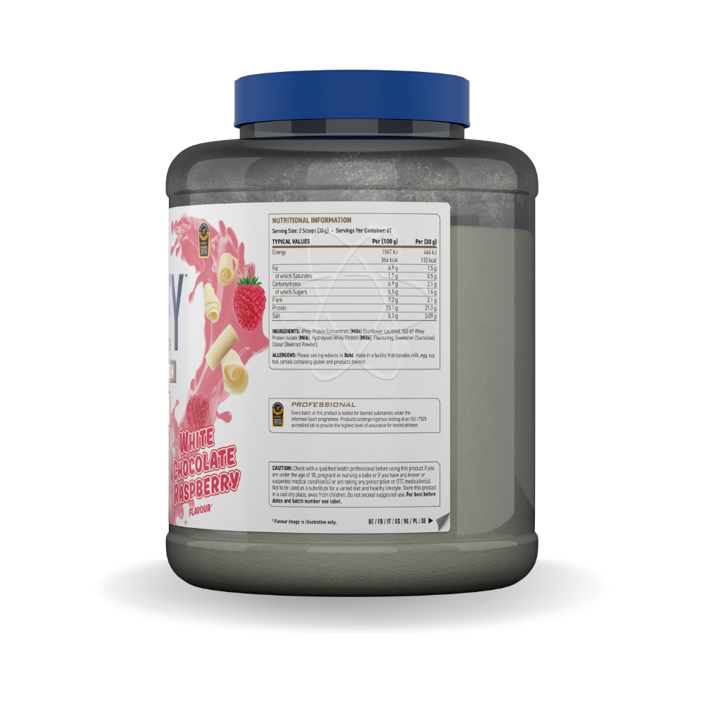 Protéines de lait de lait Critical Whey Applied Nutrition (2 kg – 67 porz.)