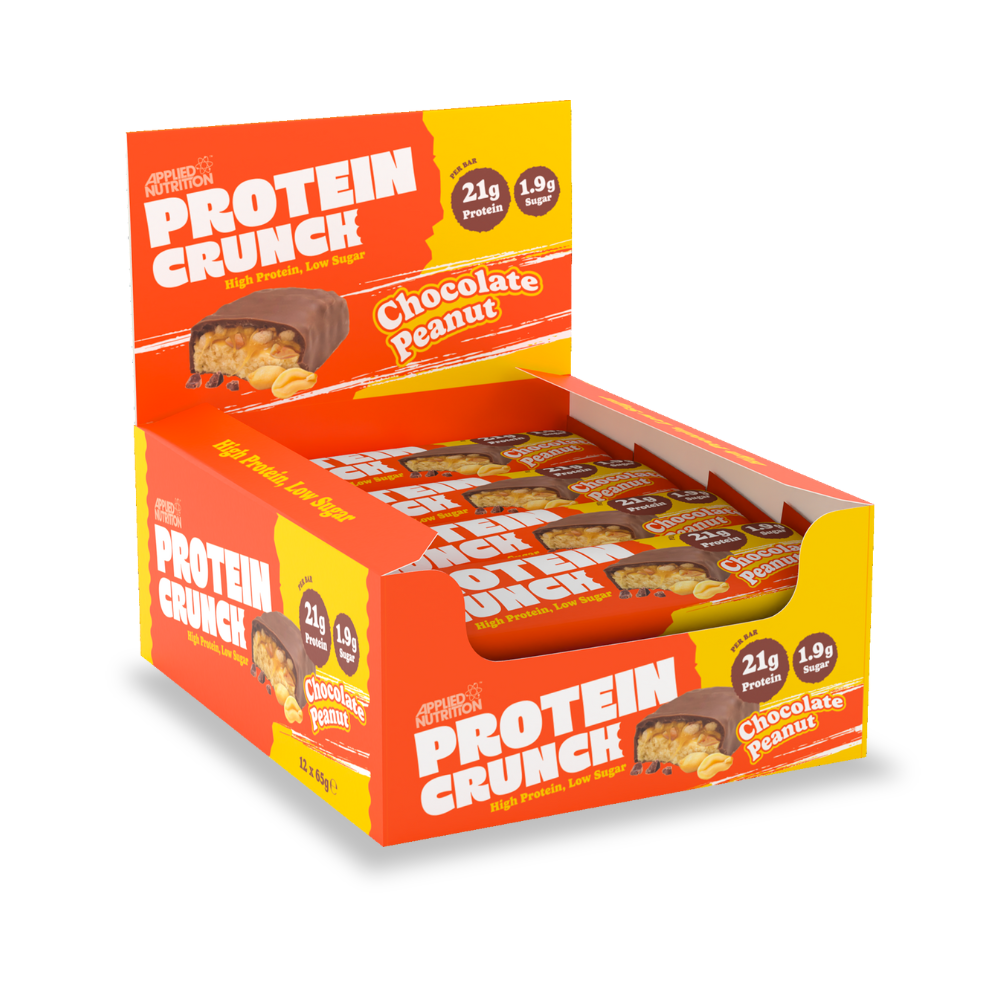APPLIED NUTRITION CRUNCH PROTEIN RIEGEL (Box 12x62g)
