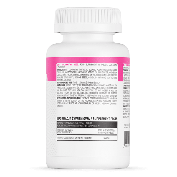 OstroVit L-Carnitine 1000 - 90 tabs