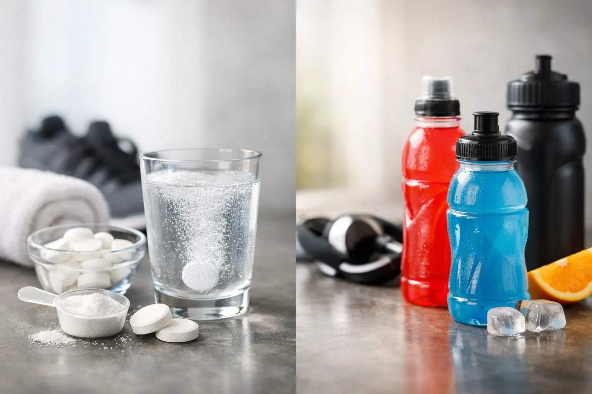 Electrolytes vs Sports Drinks for Training