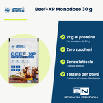 Beef-XP Applied Nutrition Sachet 30 g, wichtigste Vorteile auf Italienisch
