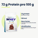 Whey Protein Premium AllNutrition 700 g: 72 g Protein pro 100 g