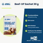 Beef-XP Applied Nutrition Sachet 30 g, wichtigste Vorteile auf Französisch