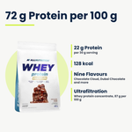 Whey Protein Premium AllNutrition 700 g: 72 g Protein per 100 g