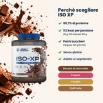 ISO-XP Whey Protein Isolate Applied Nutrition 1.8 kg, key benefits in Italian