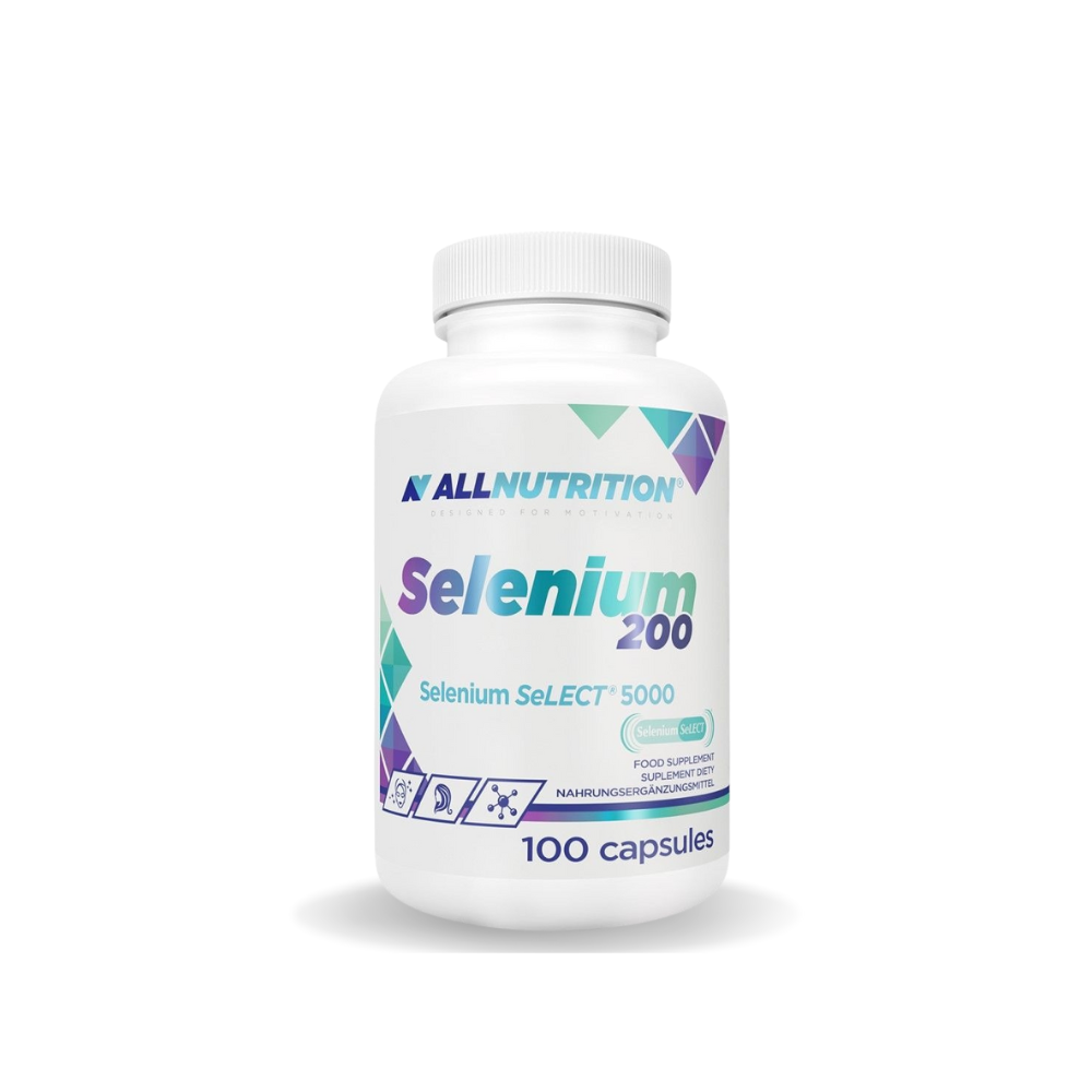 Selenium 200 AllNutrition (100 caps. – 100 port.)