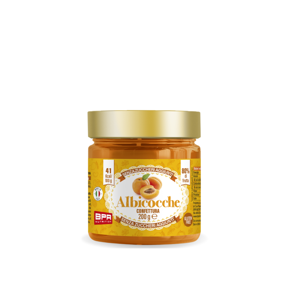 BPR NUTRITION APRICOT jam with Stevia 200g