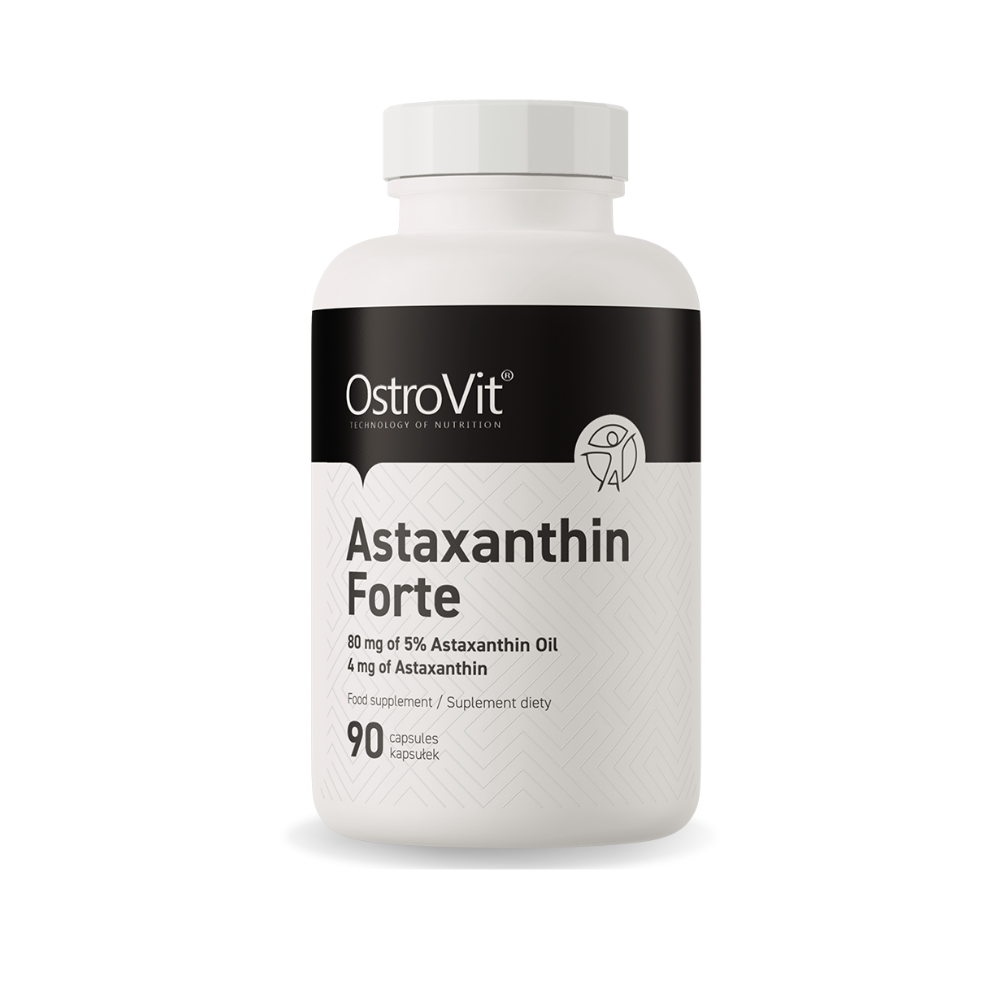Astaxanthin FORTE OstroVit (90 caps. – 90 porz.)