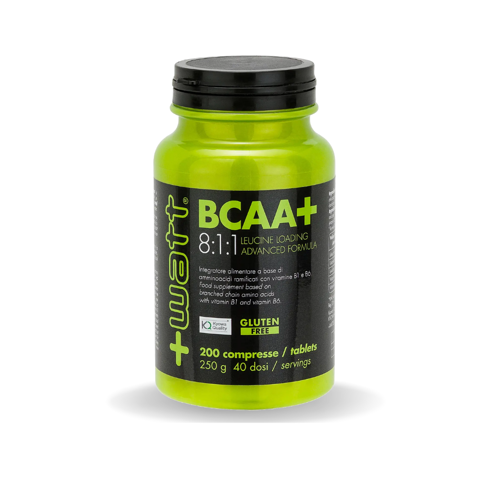BCAA+ 8:1:1 in Compresse +Watt (200 cpr - 40 dosi)