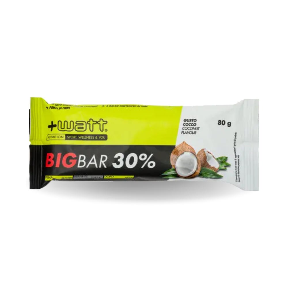 Barreta Proteica 30% – Big Bar +Watt (80 g)