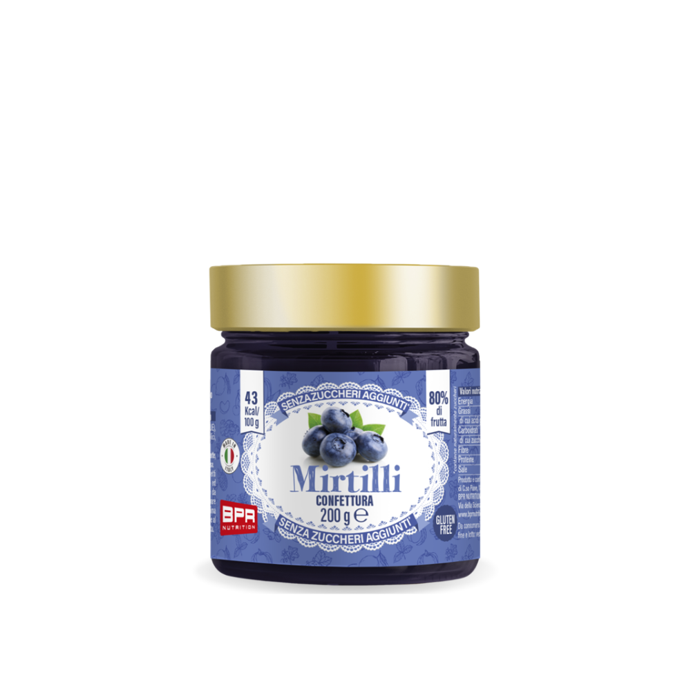 Fruchtmarmelade Blaubeere BPR Nutrition (200g)