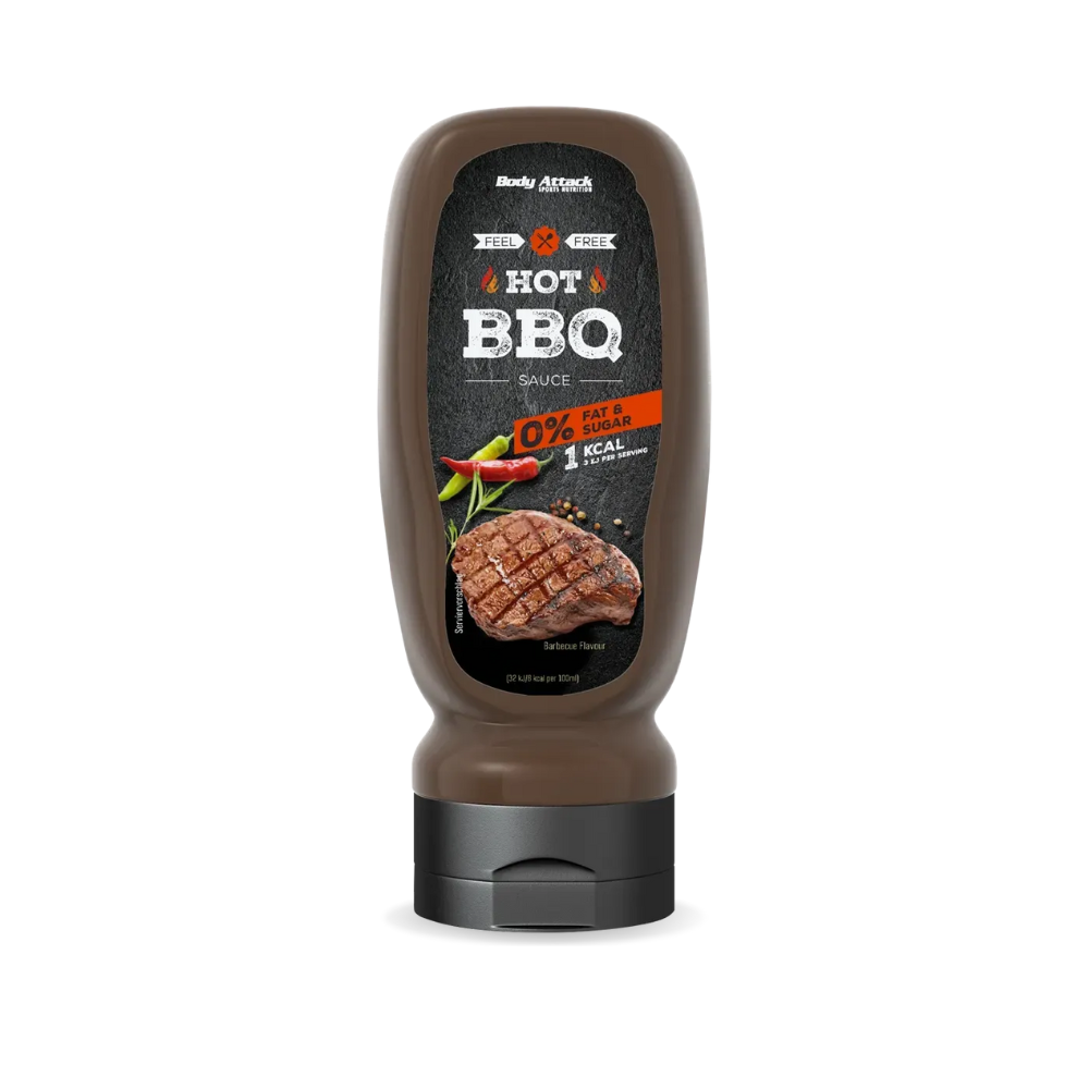 Salsa mit wenig Kalorien BBQ Body Attack (320ml)