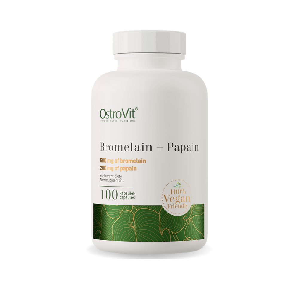 Bromelina + Papaina VEGE – OstroVit (100 capsule)