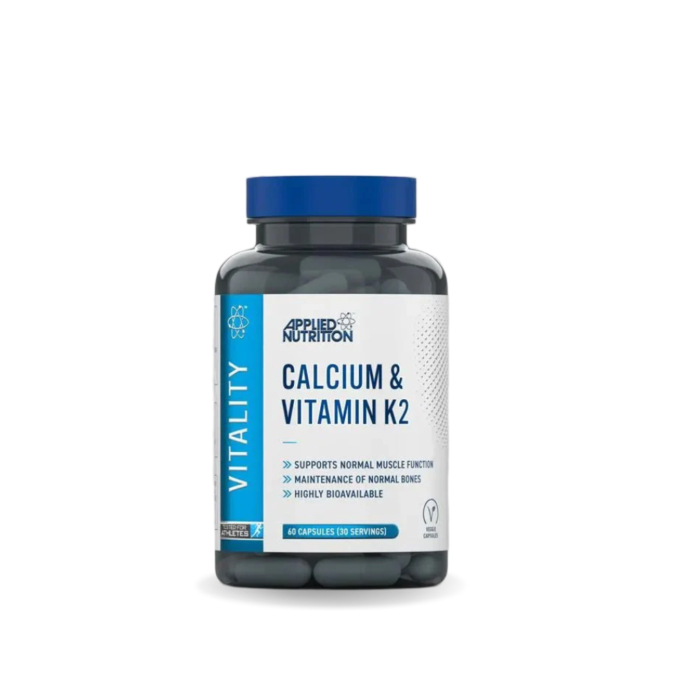 Calcium & Vitamine K2 Applied Nutrition (60 caps. – 30 port.)