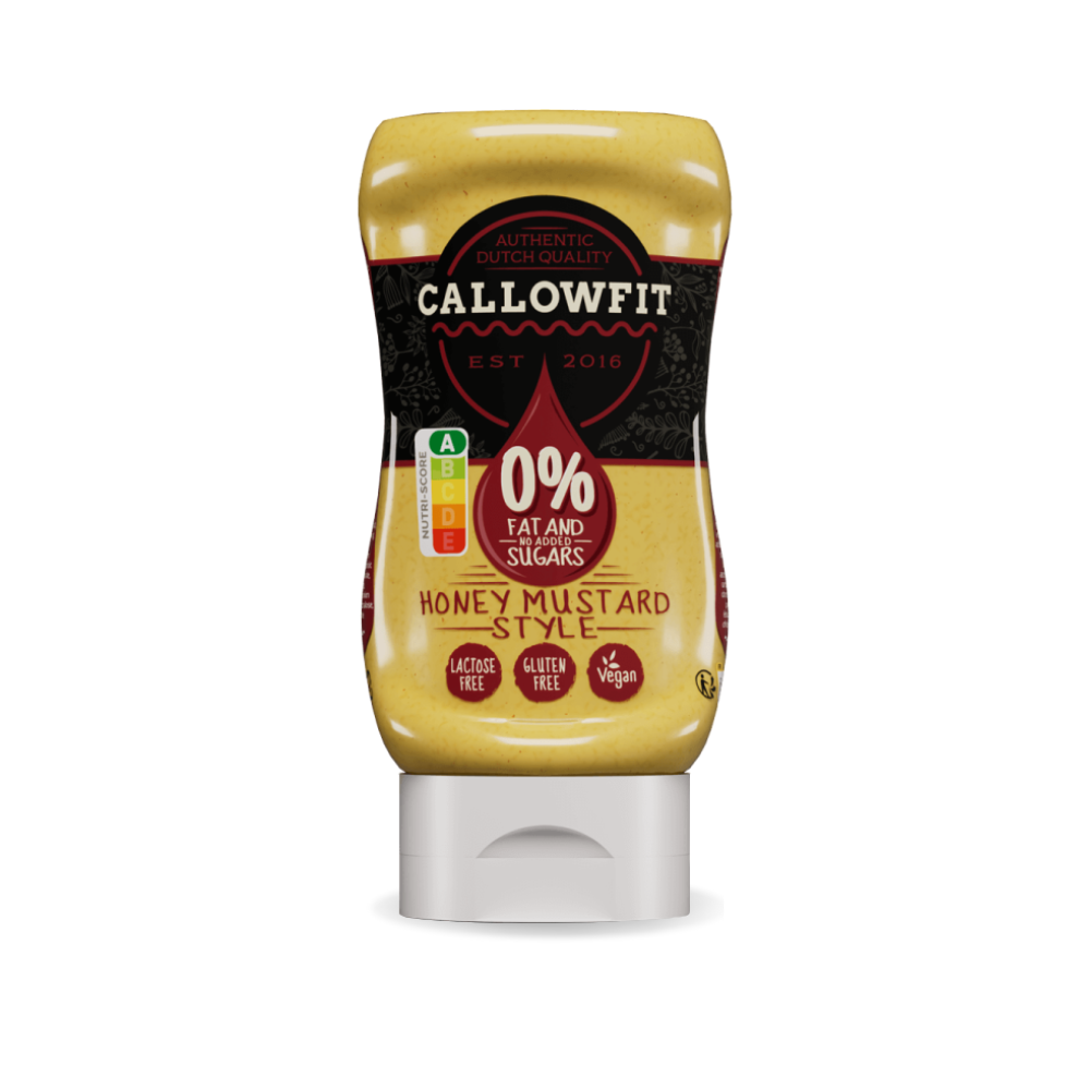 Salsa a basso contenuto calorico Honey Mustard CallowFit (300 ml)