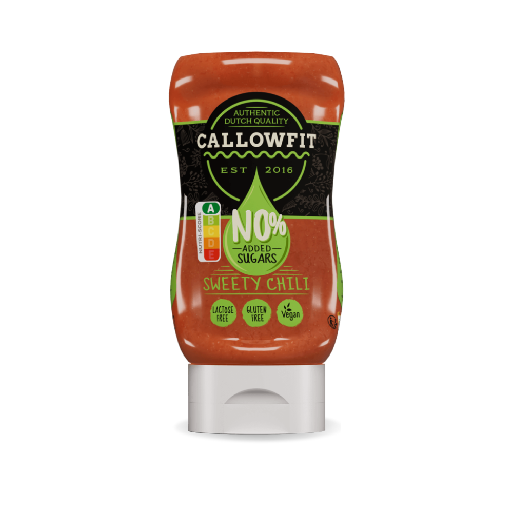 CALLOWFIT Null-Kalorien-Sauce SWEETY CHILI (300 ml)