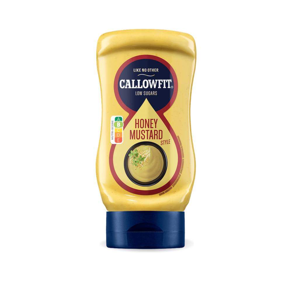 Sauce Callowfit Honey Mustard, bouteille de 300 ml