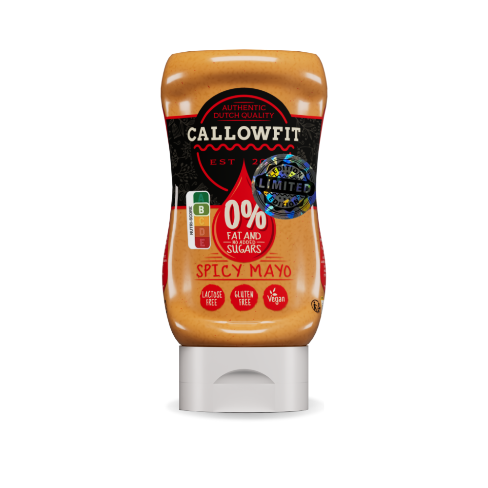 Salsa a basso contenuto calorico Spicy Mayo CallowFit (300 ml)