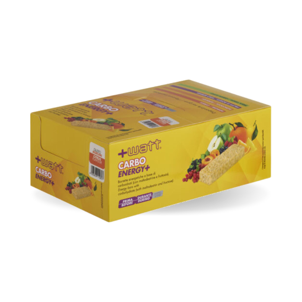 CARBO ENERGY+ energy bar (box 20x40g) 