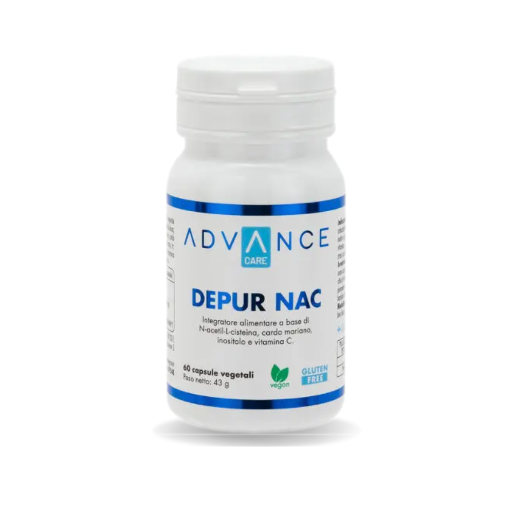 Supporto al fegato – Depur NAC +Watt (60 caps. – 30 porz.)