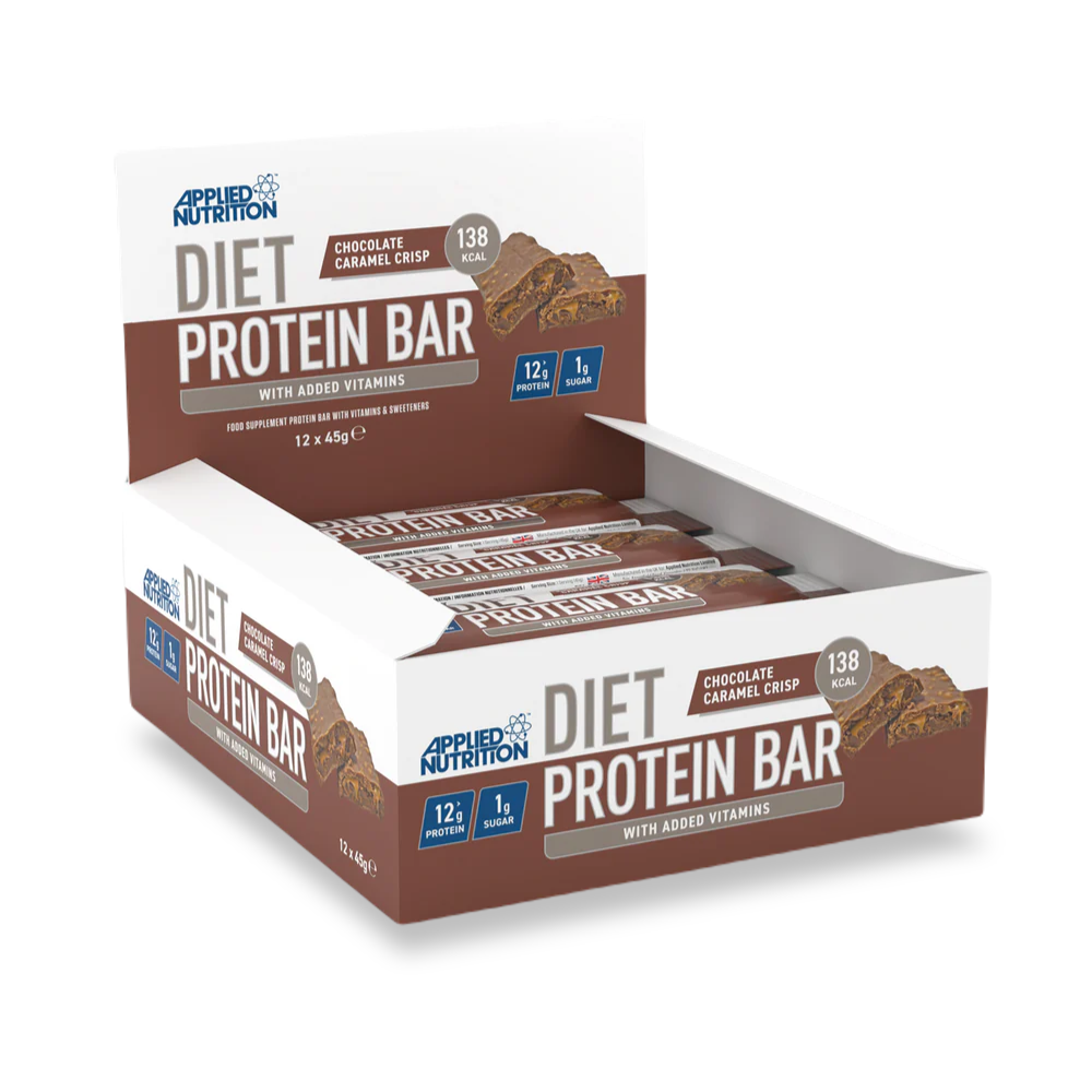 Barretta proteica low sugar – Diet Protein Bar – Applied Nutrition (12 x 45 g)