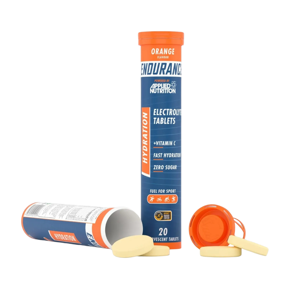 Comprimés Effervescents Électrolytes Endurance Applied Nutrition (20 compr. – 20 port.)