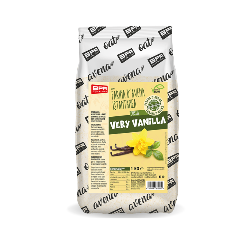 Farina d’Avena Very Vanilla BPR Nutrition (1 kg)