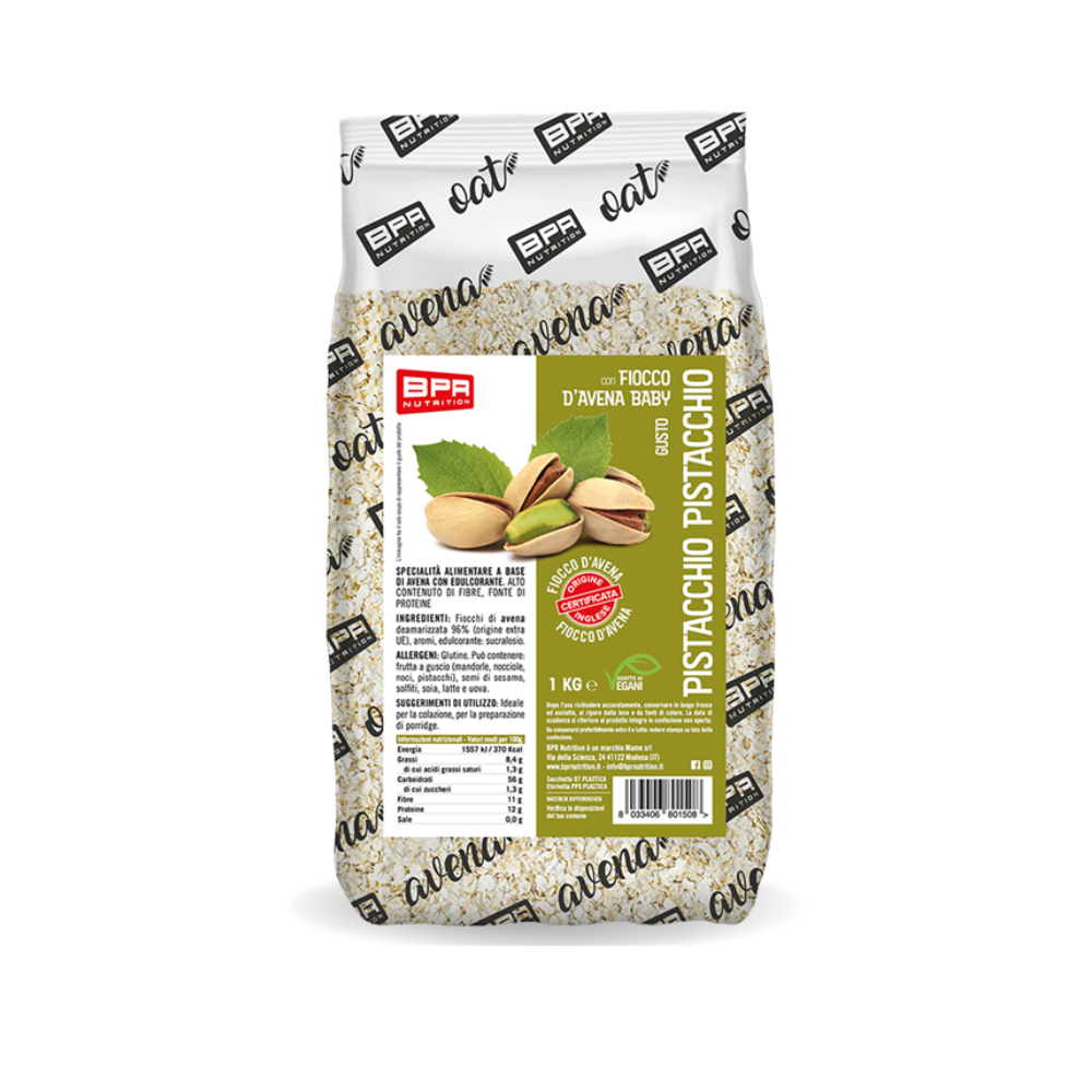 Fiocco d’Avena Baby Pistacchio BPR Nutrition (1 kg)