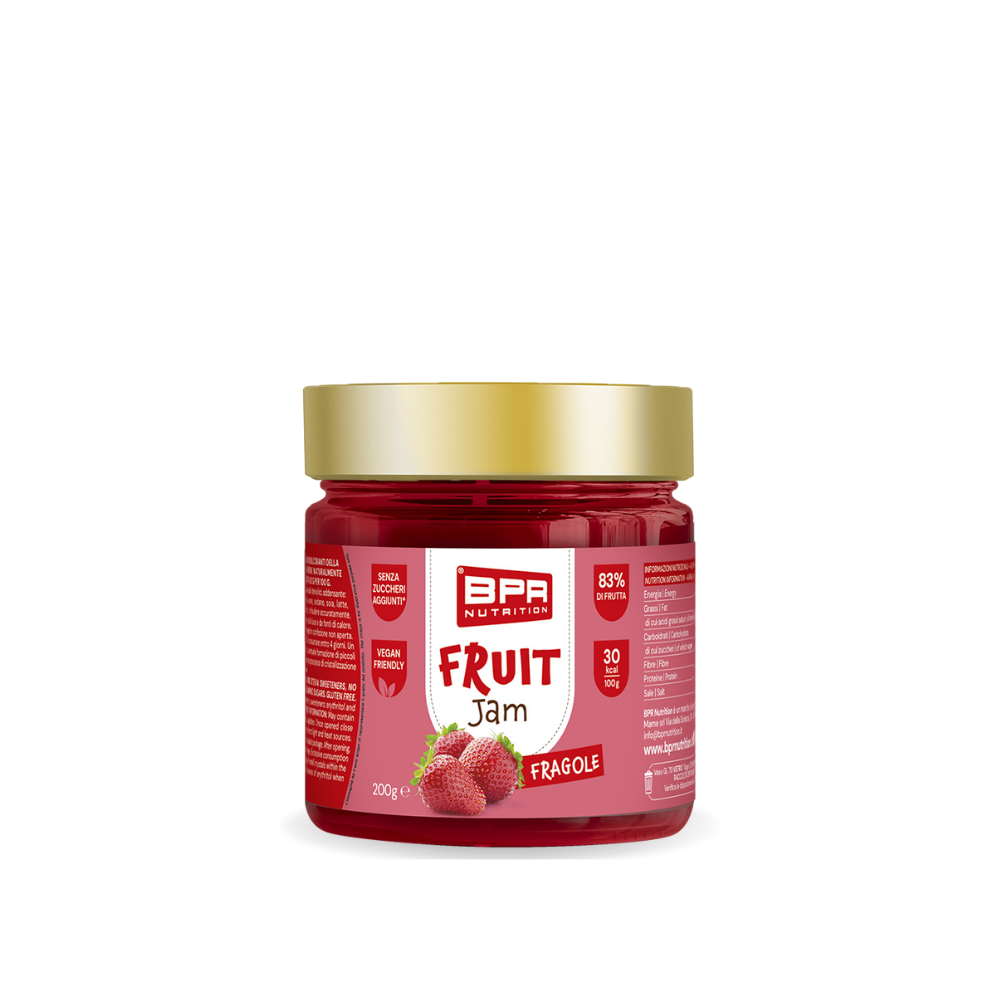 Confiture de fruits Fraise BPR Nutrition (200g)