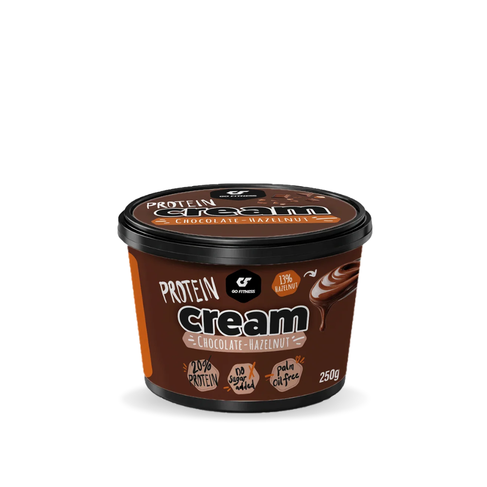 Pot GoFitness Protein Cream Chocolate Hazelnut de 250 g