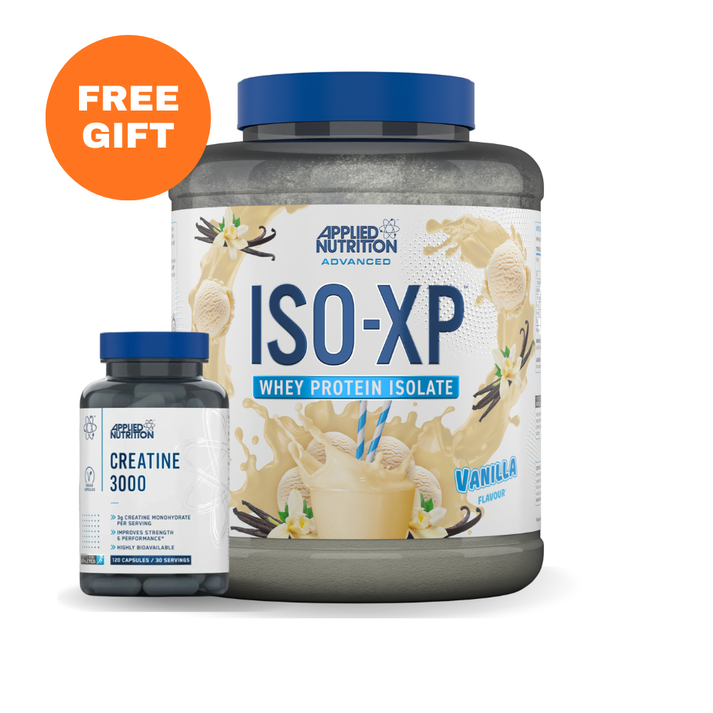 Proteine del siero del latte isolate ISO-XP Applied Nutrition (1.8 kg – 72 porz.)