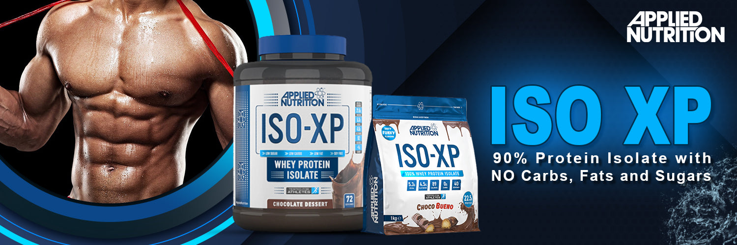 Protein Isolate 90% - Free from carbs, fats and sugars. Gluten free, Soy free and suitable for lactose intolerant