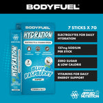 BodyFuel Hydration sticks Blue Raspberry lifestyle Applied Nutrition