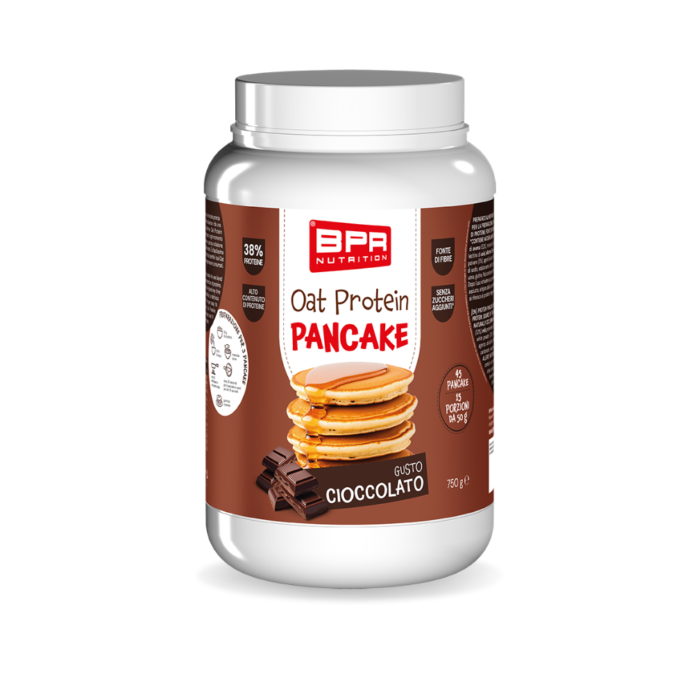 Oat Protein Pancake Cioccolato BPR Nutrition (750 g)