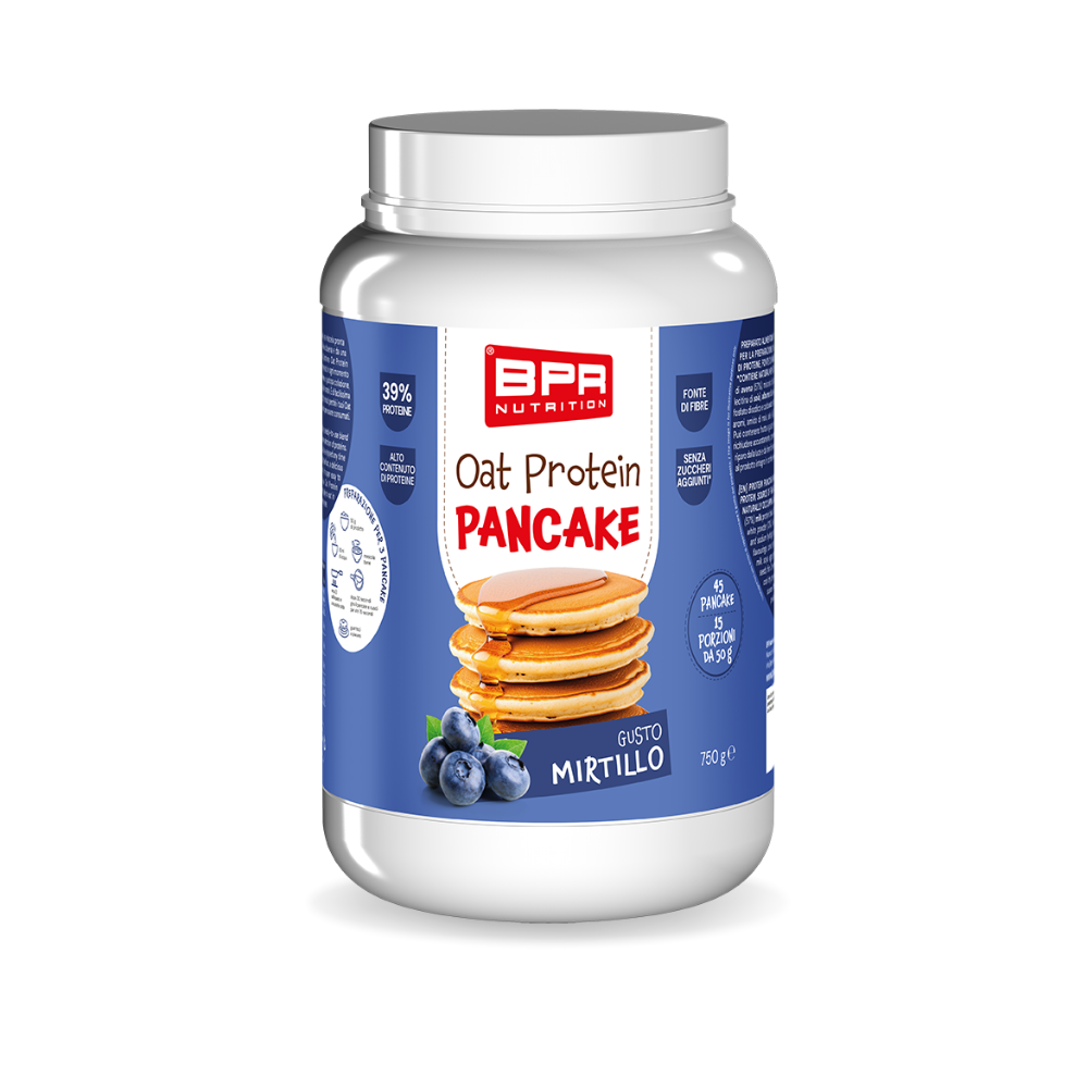 Oat Protein Pancake Mirtillo BPR Nutrition (750 g)