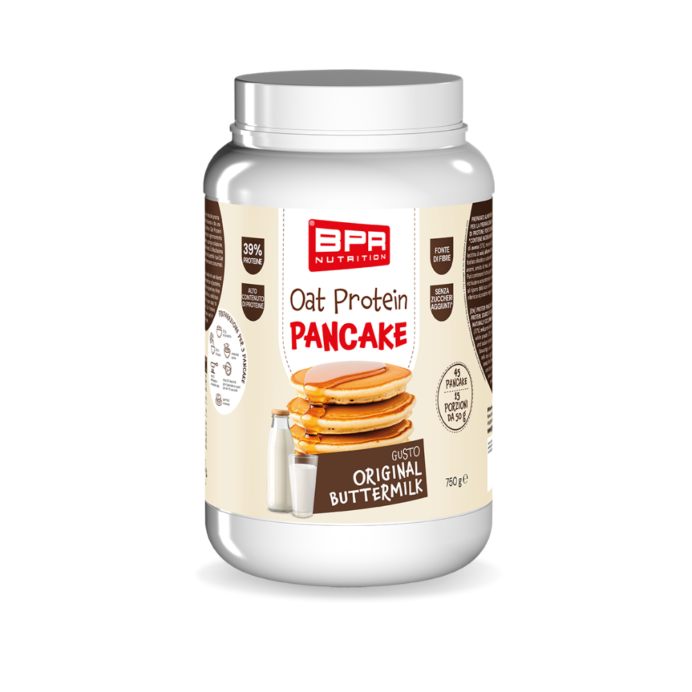 Oat Protein Pancake Original Buttermilk BPR Nutrition (750 g)