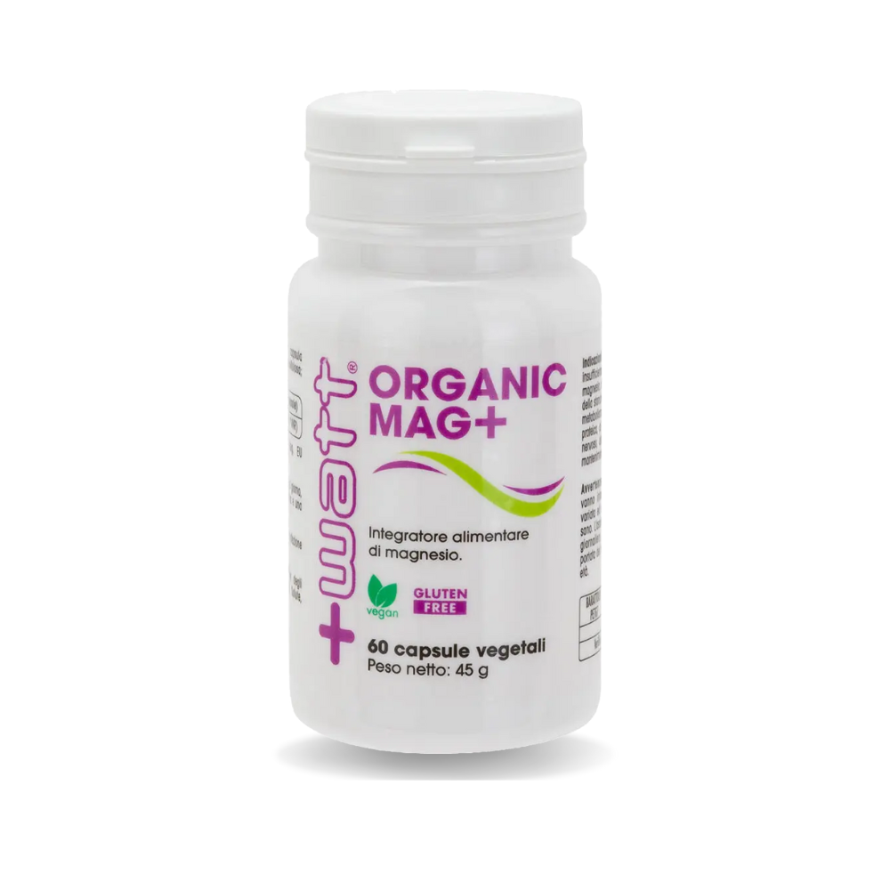 Magnesio Bisglicinato +Watt (60 cpr – 30 dosi)