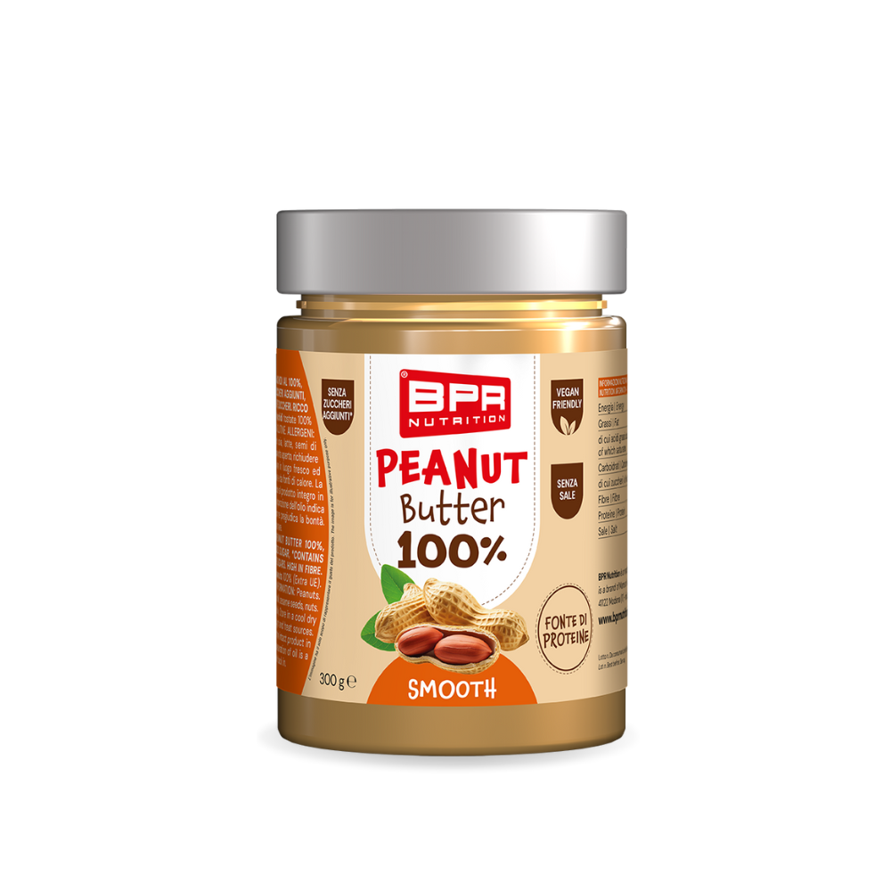 Peanut Butter 100% Smooth BPR Nutrition (300 g)