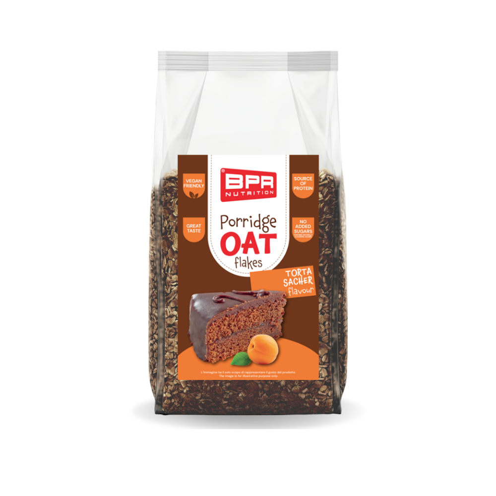 Porridge Oat Flakes Torta Sacher BPR Nutrition (500 g)
