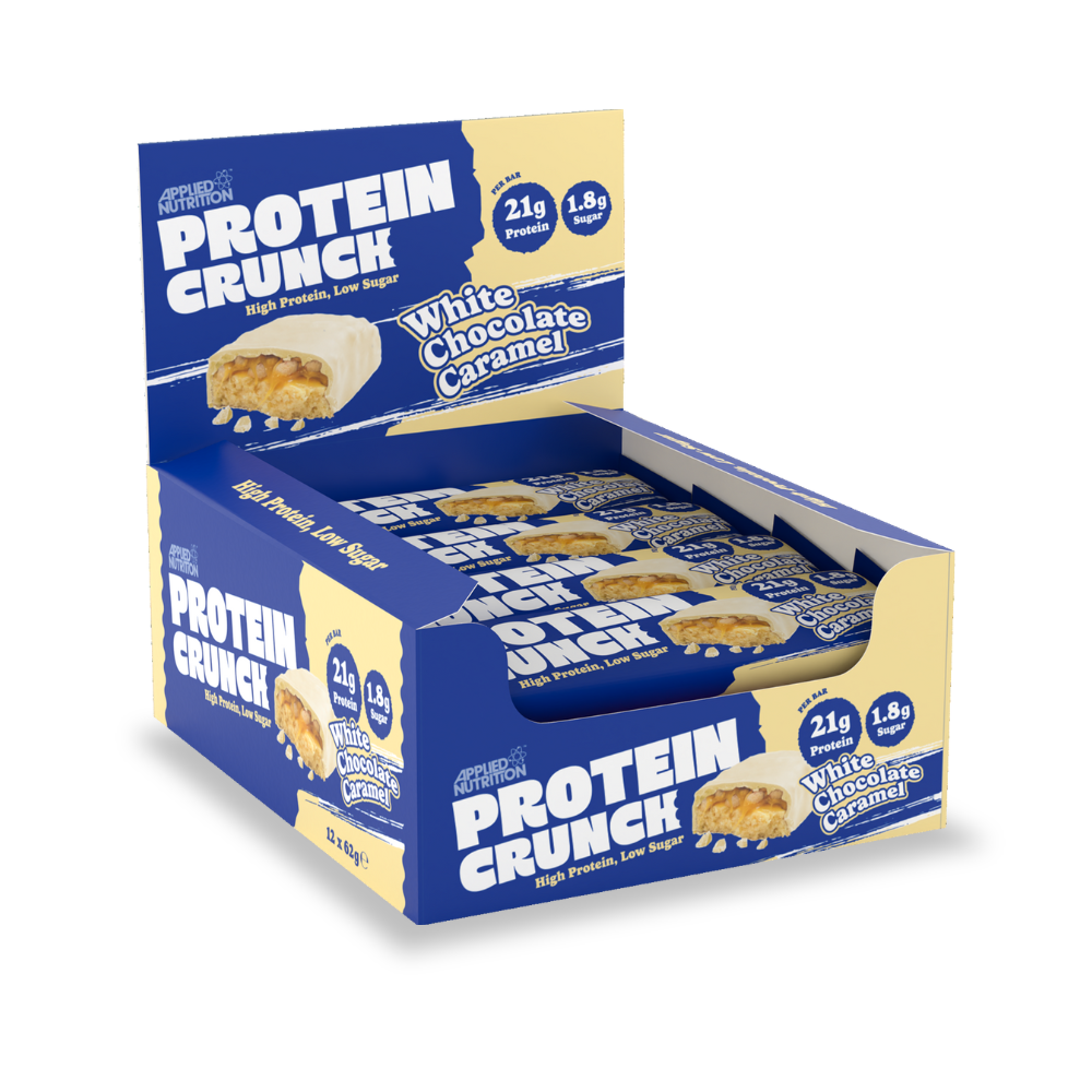 APPLIED NUTRITION CRUNCH PROTEIN BAR (Box 12x62g)