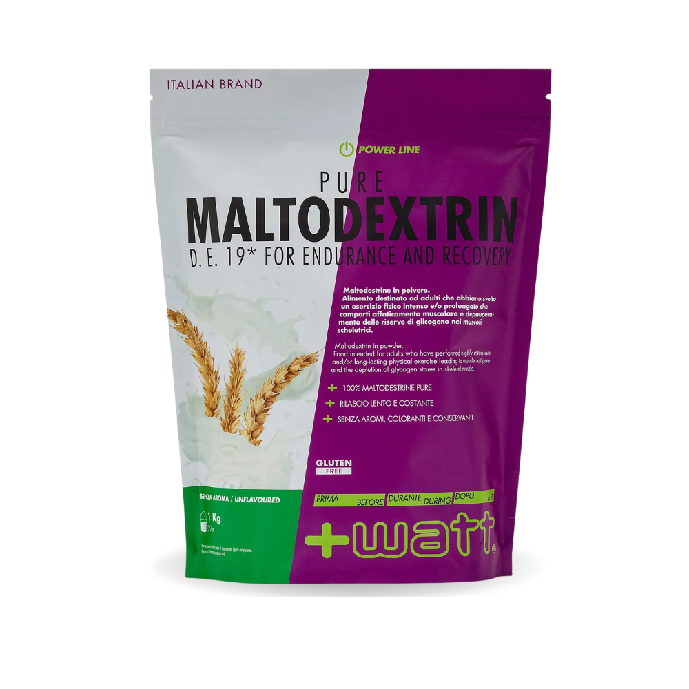 Pure Maltodextrin D.E. 19 +Watt (1 kg – 27 porz.)