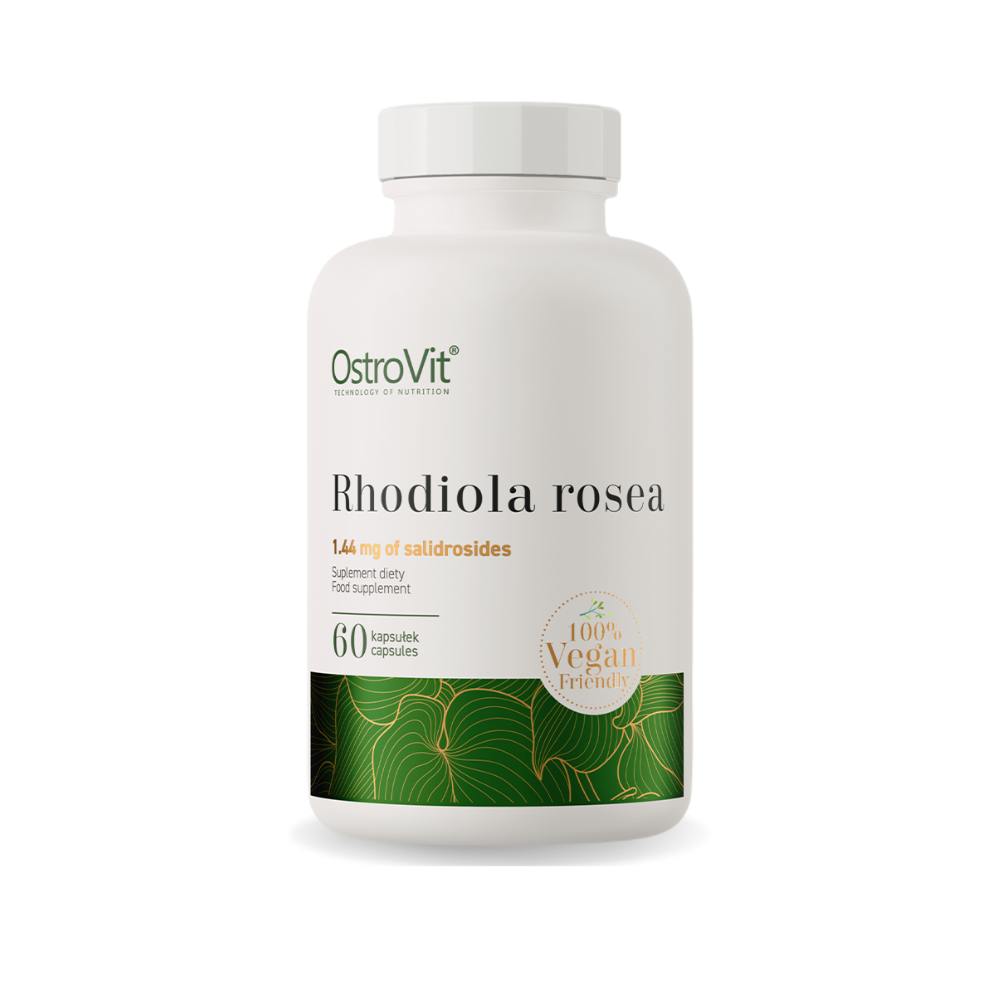 Rhodiola Rosea – OstroVit (60 capsule vegane – 60 porzioni)