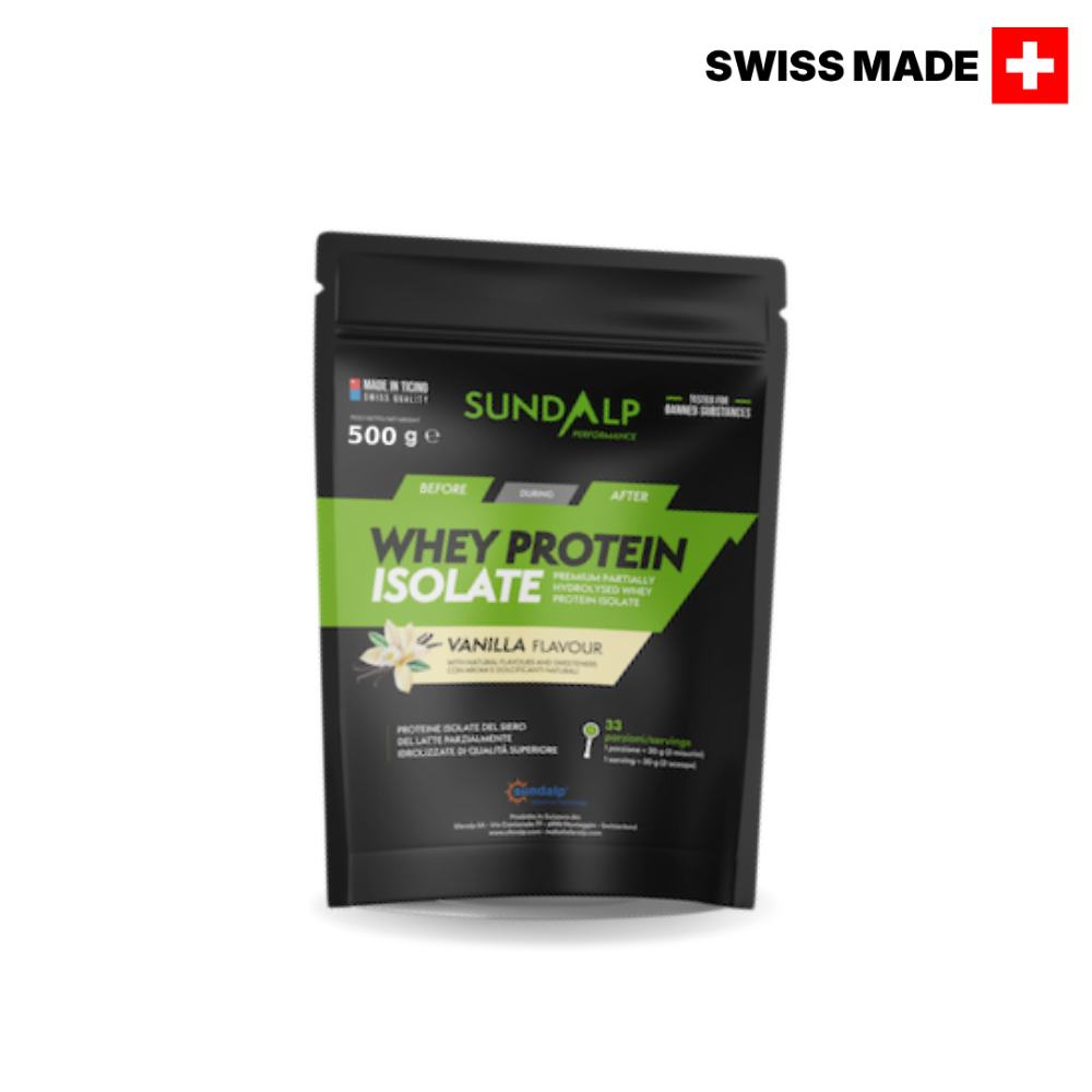 Whey Protein Isolate Sundalp Performance (500 g – 16 porz.)